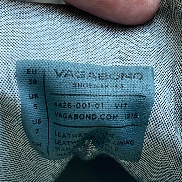 Vagabond sneakers size 38, US7.5 - Picture 5 of 9